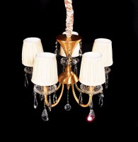 Хрустальная подвесная люстра Lumina Deco VALLERY LDP 66218-5