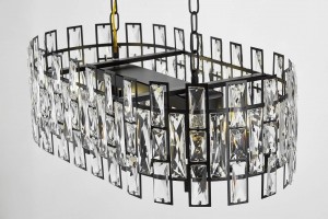Подвесной светильник Lumina Deco Florina LDP 7041-700-PR BK