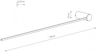 Бра Nowodvorski Arm Led L 10856