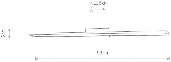 Подсветка для картины Nowodvorski Lath Led 8175