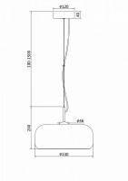 Подвесной светильник Maytoni Madmen MOD127PL-L6SG