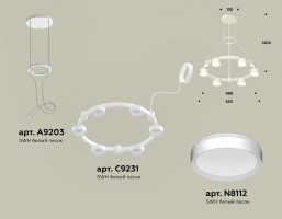 Подвесная люстра Ambrella XR XR92031100