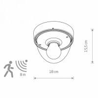 Накладной светильник Nowodvorski Nook Sensor 7977