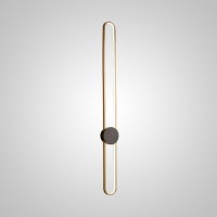 Настенный Светильник Heidy L H120 Brass Black By Imperiumloft