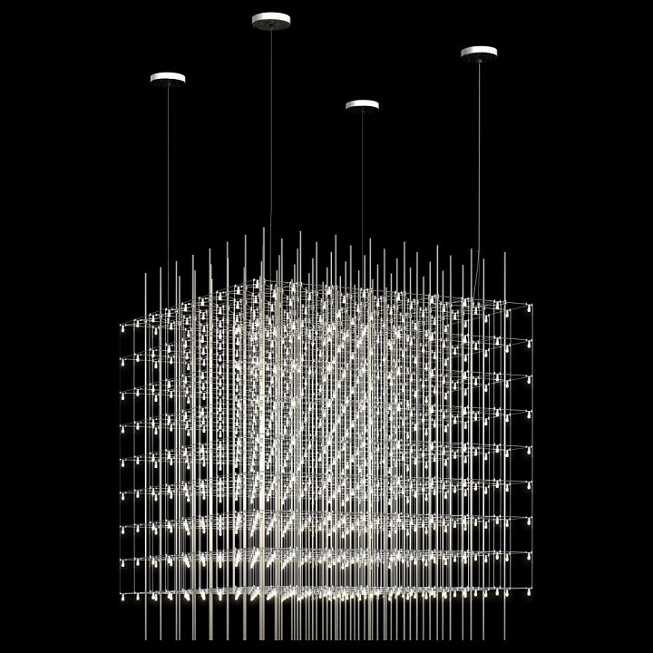 Подвесная люстра Loft it Crystal Cube 10146/800