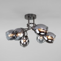 Потолочная люстра Eurosvet Roselyn 30171/6 черный жемчуг