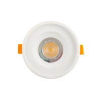 DK4005-WH Встраиваемый светильник, IP 20, 9 Вт, LED 3000, белый, алюминий
