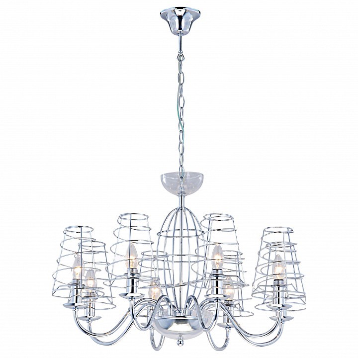 Подвесная люстра Arte Lamp Cage A4320LM-8CC