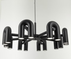 08465-8,19 Люстра Канти черный Led 96W