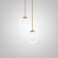 Подвесной Светильник Nils Duo D15 Brass By Imperiumloft