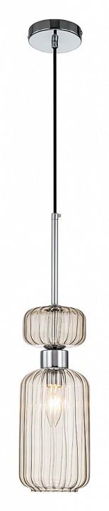 Подвесной светильник Escada Gloss 1141/1S Chrome/Beige
