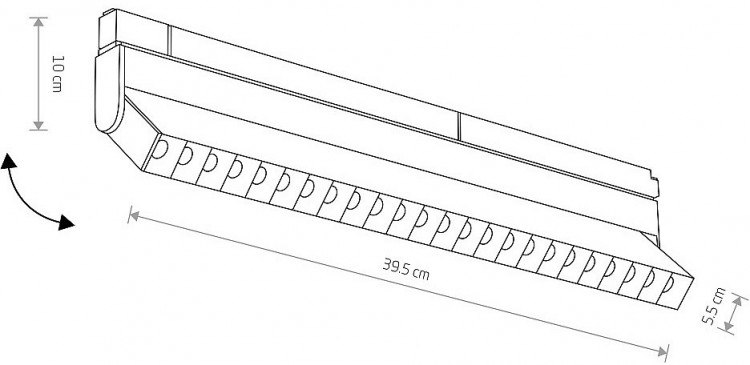 Накладной светильник Nowodvorski Focus Led 10645