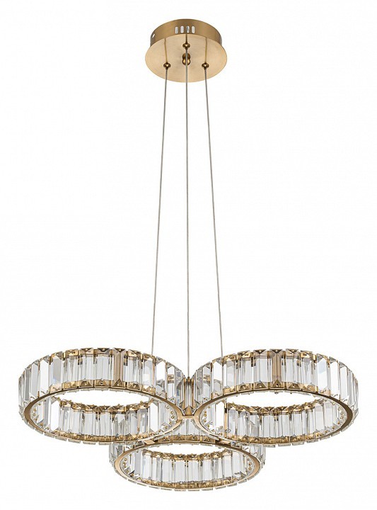 Подвесная люстра Indigo Favo 12036/3P Brass