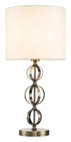 Настольная лампа декоративная Indigo Infinito 13012/1T Brass