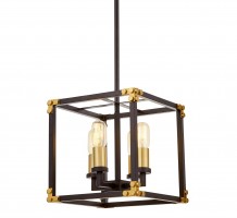 Подвесной светильник Lumina Deco Waldorf LDP 1140-4 BK+MD