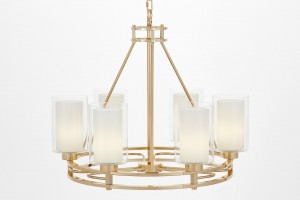 Подвесной светильник Lumina Deco Marietta LDP 8025-6 F.GD+WT
