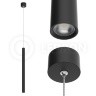 Подвесной светодиодный светильник LeDron HL012 Black