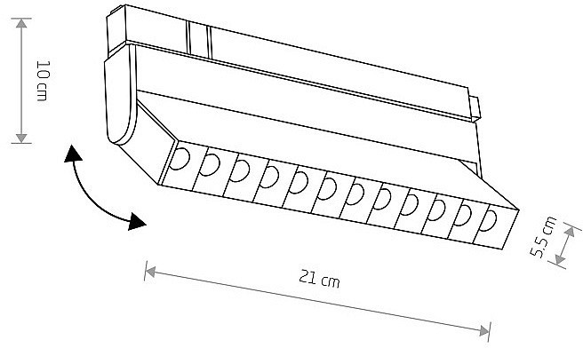 Накладной светильник Nowodvorski Focus Led 10646