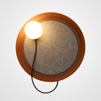 Настенный Светильник Margott Wall D35 Orange By Imperiumloft