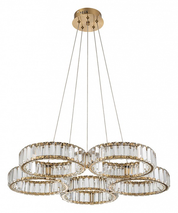 Подвесная люстра Indigo Favo 12036/5P Brass