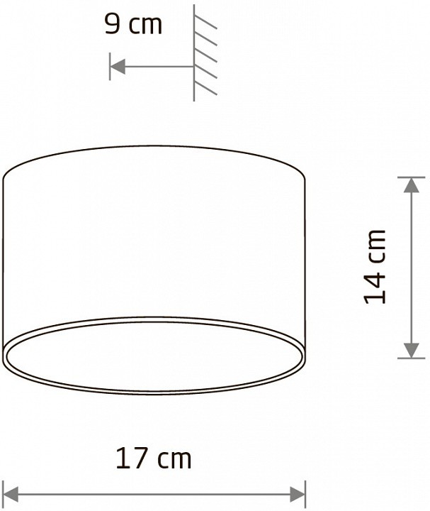 Накладной светильник Nowodvorski Ellipses Led 8181