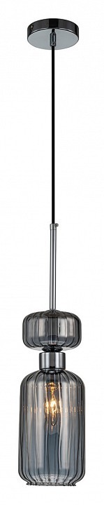 Подвесной светильник Escada Gloss 1141/1S Chrome/Smoke