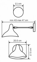 Бра Lightstar Manti 764606