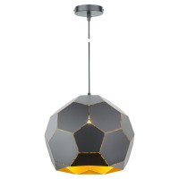 Подвесной светильник в стиле Лофт AM Group AM326 BK+GL