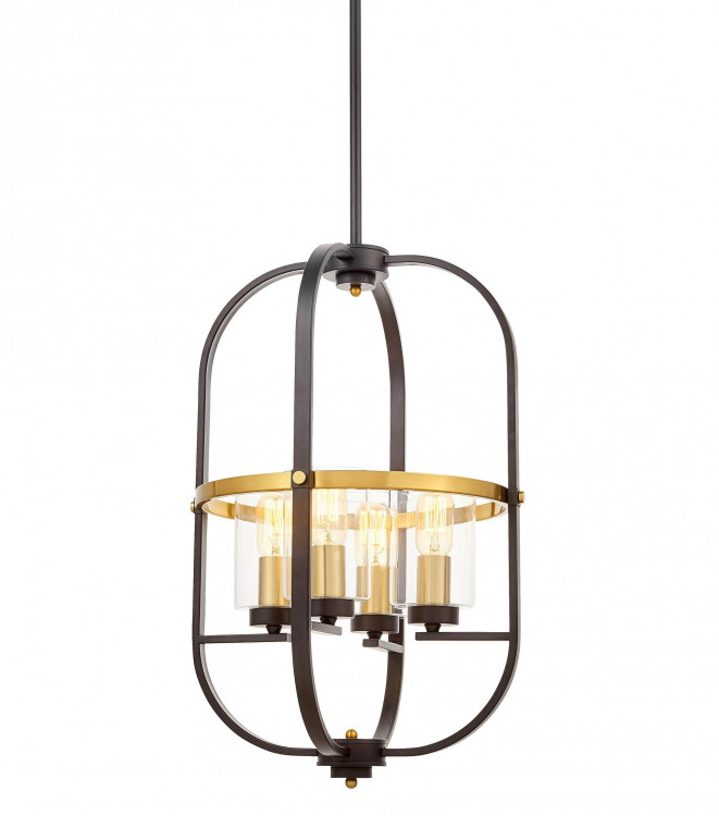 Подвесной светильник Lumina Deco Monterey LDP 1141-4 BK+MD