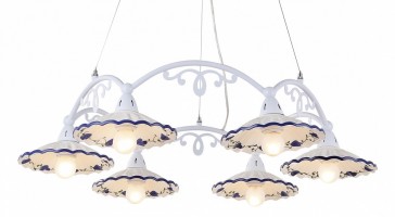 Подвесная люстра Arte Lamp Anna A6473LM-6WH