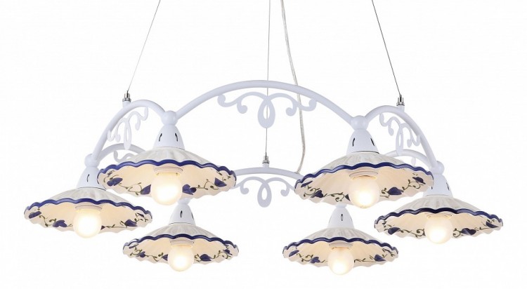 Подвесная люстра Arte Lamp Anna A6473LM-6WH