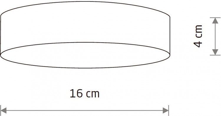 Накладной светильник Nowodvorski Lid Round Led 10412