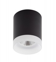 DK4010-BK Светильник накладной IP 20, 10 Вт, LED 3000, черный, алюминий
