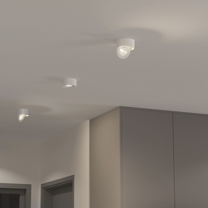 Накладной светильник Elektrostandard Glide Glide 8W белый (25100/LED)