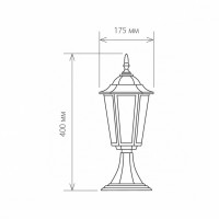 Наземный низкий светильник Elektrostandard GL 1004 a035743