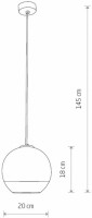 Подвесной светильник Nowodvorski Globe PLus S 7605