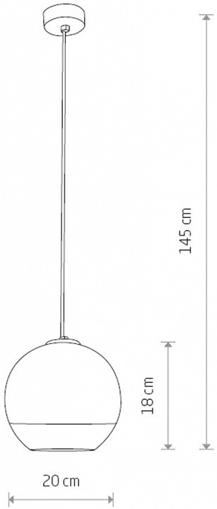 Подвесной светильник Nowodvorski Globe PLus S 7605