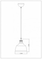 Подвесной светильник Escada Fireside 1103/1