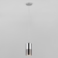 Подвесной светильник Eurosvet Mini Topper 50146/1 хром/черный жемчуг