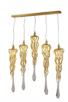 Люстра подвесная MANTECADO-5 GOLD