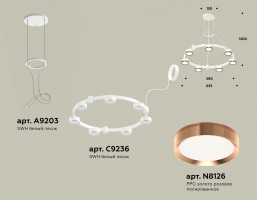 Подвесная люстра Ambrella XR XR92031503