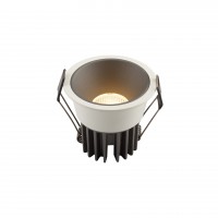 DK4400-GW Встраиваемый светильник, IP 20, 7 Вт, LED 3000, бело-серый, алюминий
