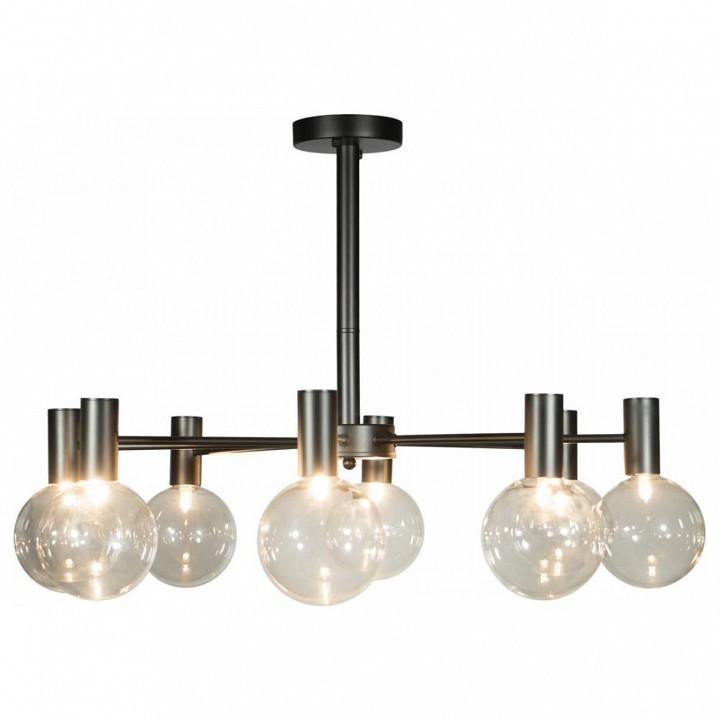 Люстра на штанге Loft it Tiara 10045/8 Black