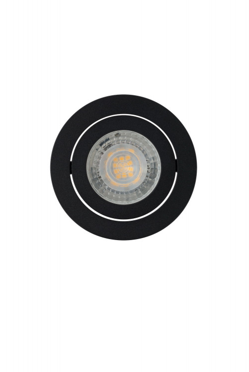 DK2017-BK Встраиваемый светильник, IP 20, 50 Вт, GU10, черный, алюминий