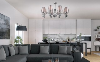 Люстра на штанге Escada 687 687/8P