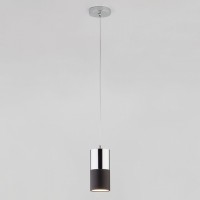 Подвесной светильник Eurosvet Mini Topper 50146/1 хром/черный