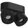 Светильник накладной LH13W 2 Black Ledron поворотный LED
