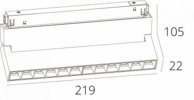 Накладной светильник Arte Lamp Linea A4638PL-1WH