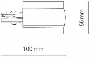 Токопровод правый Nowodvorski Ctls Power 8691