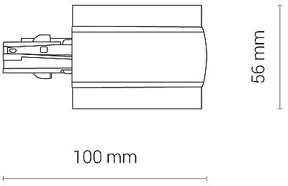 Токопровод правый Nowodvorski Ctls Power 8691